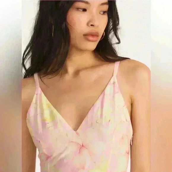 NWT LoveShackFancy Fabienne Mini Dress in Light Berry Tea Sz 4 - Picture 2 of 7